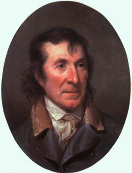 查爾斯 威爾森 皮爾 Portrait of Gilbert Stuart 查爾斯 威爾森 皮爾 Portrait of Gilbert Stuart
